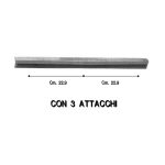 MANIGLIA FORNO X SMALVIC CM.57,5 MARRONE - M5282